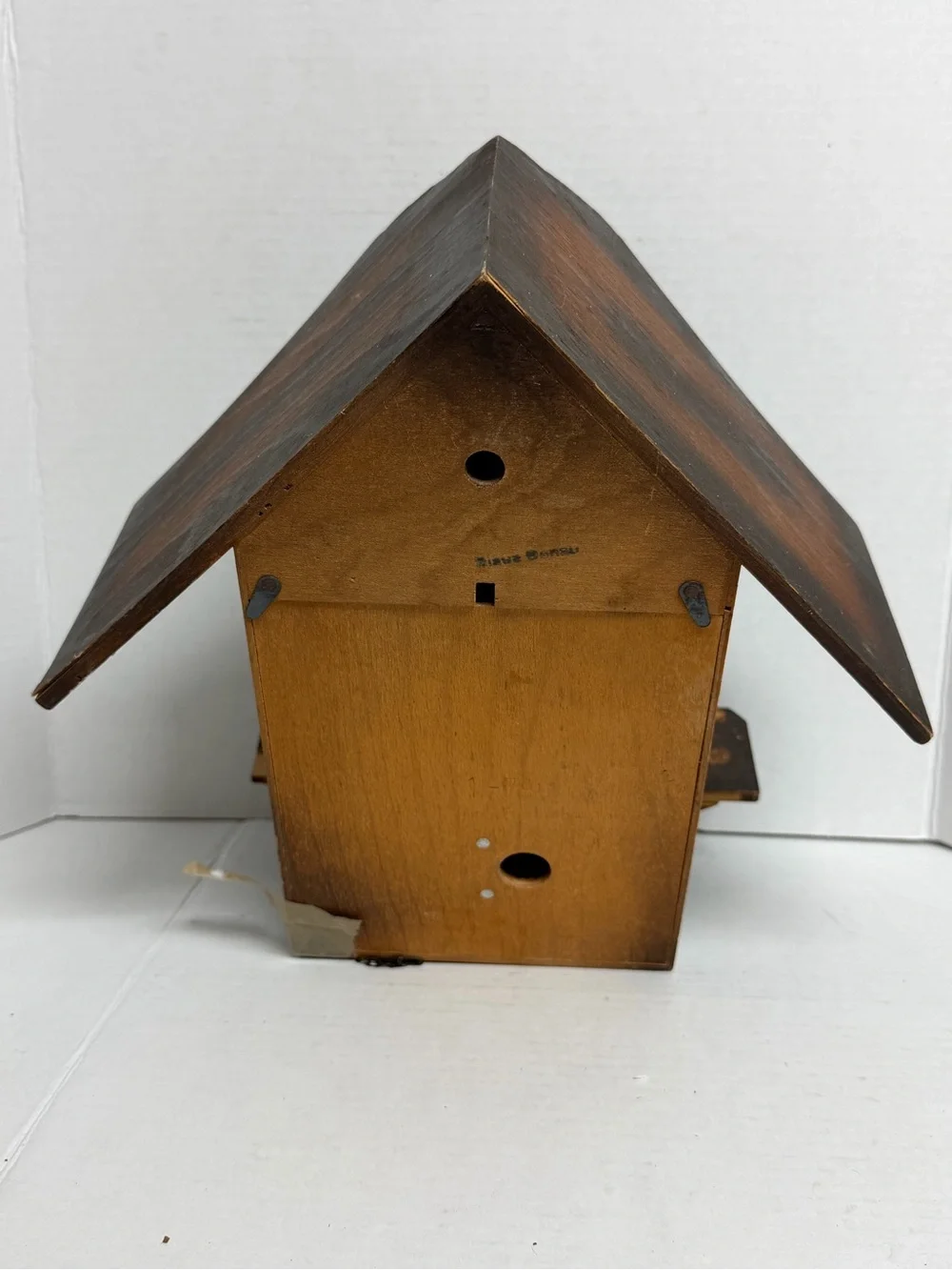 Vintage E. Schmeckenbecher Germany Cuckoo Clock Musical Black Forest Untested